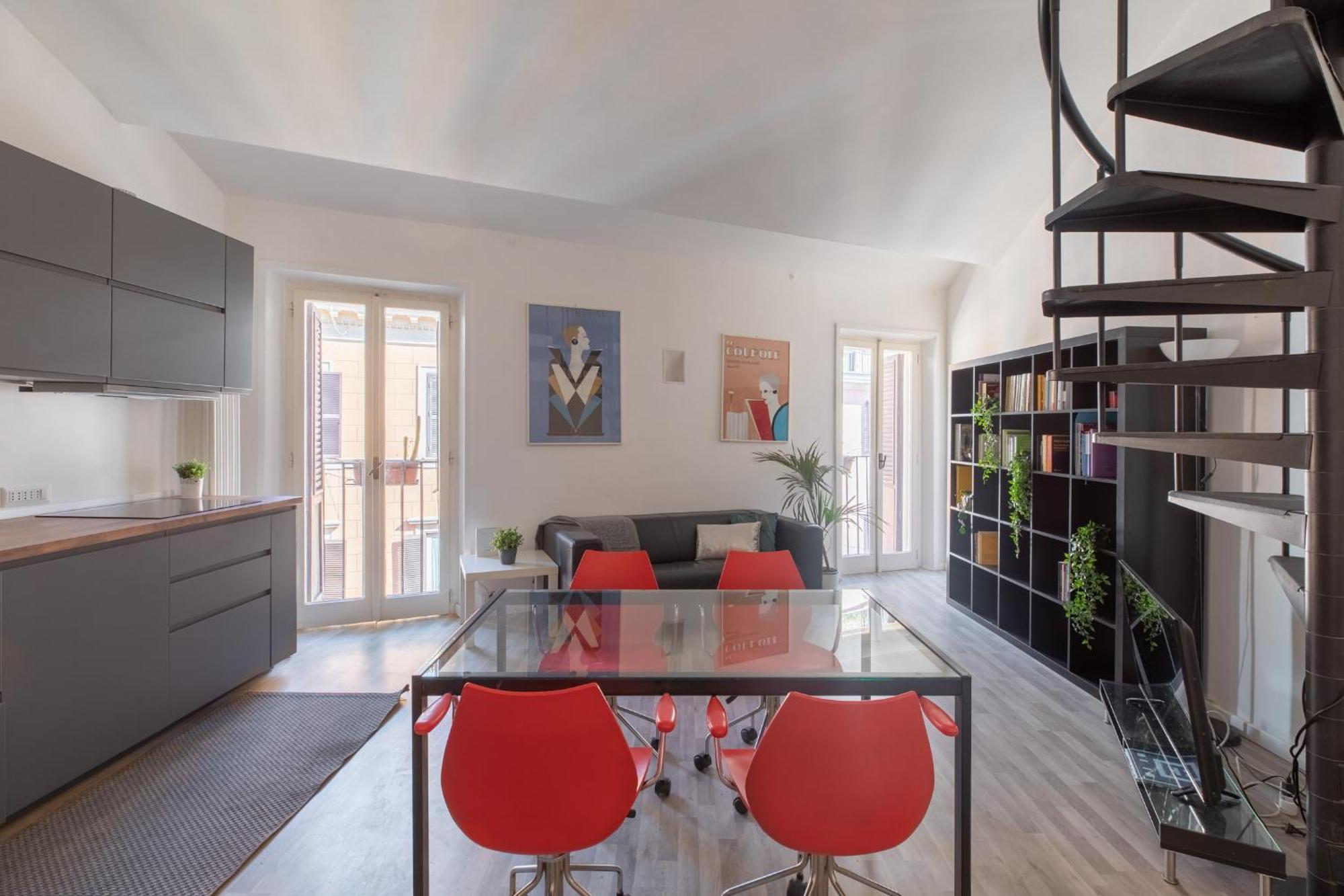 Iflat Trastevere Industrial Apartment Roma Dış mekan fotoğraf